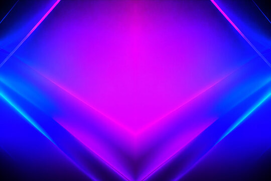 Colorful simple smoth neon light background with a blue and purple photo wallpaper