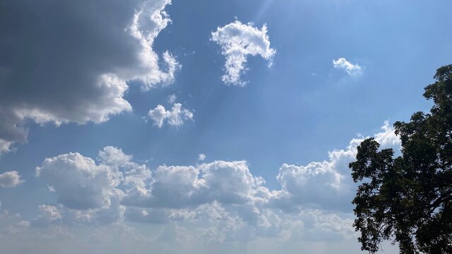 sky with clouds