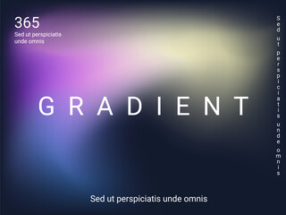 Liquid on colorful background. Bright mesh blurred pattern in pink, blue, green tones.