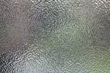 Close up picture of Obscure glass in a bathroom, also known as privacy glass
