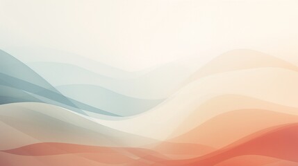 Craft a minimalist abstract background using translucent layers and soft, muted colors.
