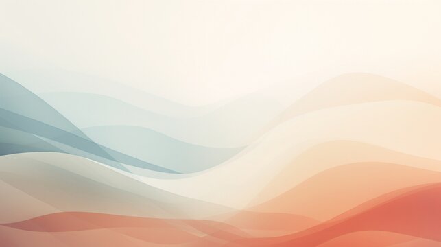 Craft a minimalist abstract background using translucent layers and soft, muted colors.