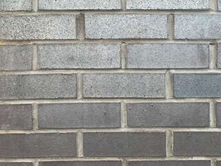 Black brick wall background texture