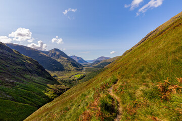Fototapeta premium The beautiful mountains of Scotland