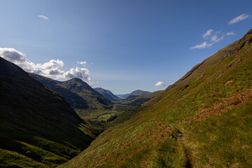 Fototapeta premium The beautiful mountains of Scotland