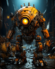 AI and Robot friend.