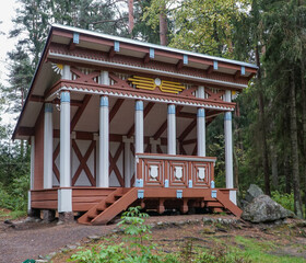 gazebo in the park