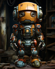 AI and Robot friend.