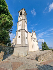 bell tower of the church