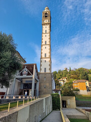 Fototapeta premium tower of the church of st john the baptist