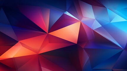 Fototapeta premium Design an abstract geometric background that combines sharp angles and soft curves, creating a balanced and harmonious visual experience.