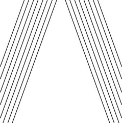 Obraz premium Stripe Line Decorative Element Isolated Vector