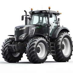 Obraz premium tractor isolated on white background
