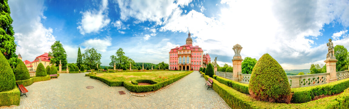 Schloss Fürstenstein, Zamek Książ, Wałbrzych, Polen