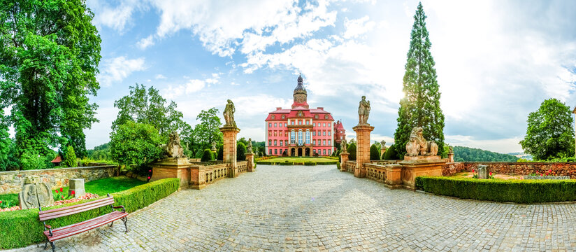 Schloss F&uuml;rstenstein, Zamek Książ, Wałbrzych, Polen