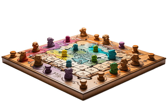 Board Game  Isolated on a Transparent Background	