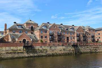 York apartments in old warehouse, UK - 661972558