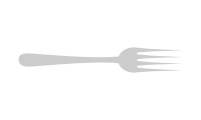 fork isolated on white