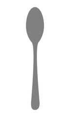 spoon on white