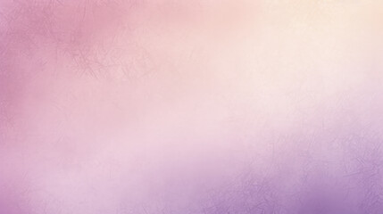 Fototapeta premium Noise Texture Banner Design with Pastel Purple and Beige Gradient