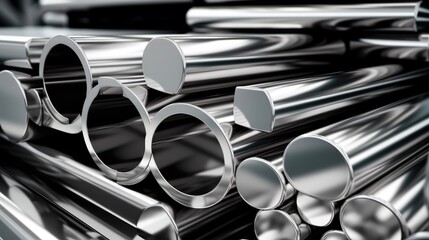 Metal tubes, Metallic Pipe.