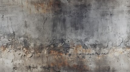 Obraz premium Concrete wall. Old grungy texture, grey concrete wall. Wall texture and background