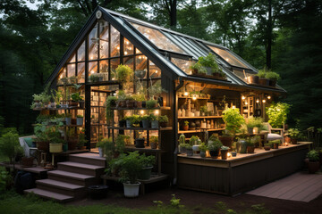 Obraz premium greenhouse, plants, spring6 glass greenhouse, farming, household, farmer, vegetables, fruits, desktop wallpaper