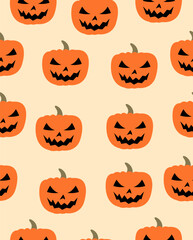 halloween seamless pattern