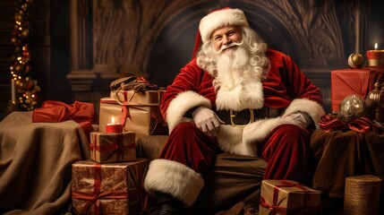 Santa Claus has prepared gifts