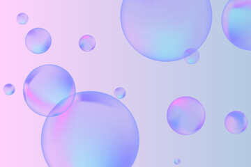 Modern realistic water bubbles, great design for any purposes.