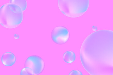 Modern realistic water bubbles, great design for any purposes.