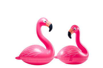 Tropical Triumph: The Giant Flamingo Float in Vibrant Pink