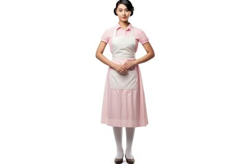 Asian Woman Maid Occupation Professional Concept Generative AI