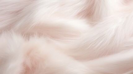 A close-up of angora fabric showcasing its softness. - obrazy, fototapety, plakaty