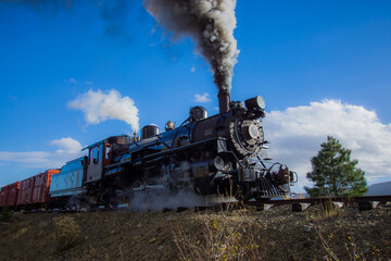 Old Steam Locomotive