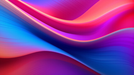 Neon Chrome Gradient Background