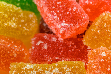 delicious multi-colored marmalade, food photography 4