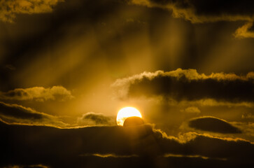Annular Solar Eclipse in May 2013 in Midland Texas.