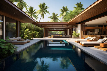 Villa mit Pool