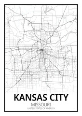 Fototapeta premium Kansas City, Missouri