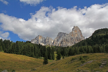 Cima Burelloni, Vezana e Cimon de la Pala; gruppo delle Pale di San Martino, Trentino