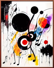 abstract impression of music