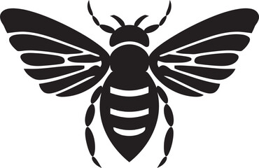 Majestic Melody Black Cicada Icons Serene Emblem Charming Harmony Black Cicada Designs Natural Serenade