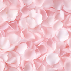 Obraz premium soft pink rose petals as a seamless pattern. High quality photo