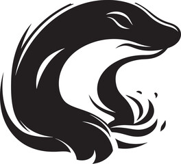 Majestic Melody Black Platypus Icons Enigmatic Emblem Charming Harmony Black Platypus Designs Quirky Serenade