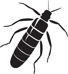 Sculpted SilverStream Emblem Midnight Majesty Dark Delight of the Abyss Black Insect Logo