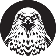 Raptors Prowess Aerial Marvel of Dark Delight Predatory Dominance Onyx Emblem