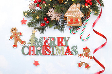 Homemade gingerbread cookies