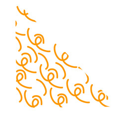 abstract background corner border