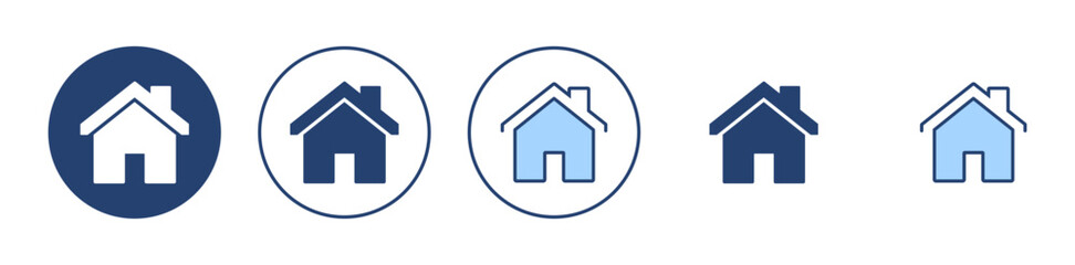 House icon vector. Home sign and symbol